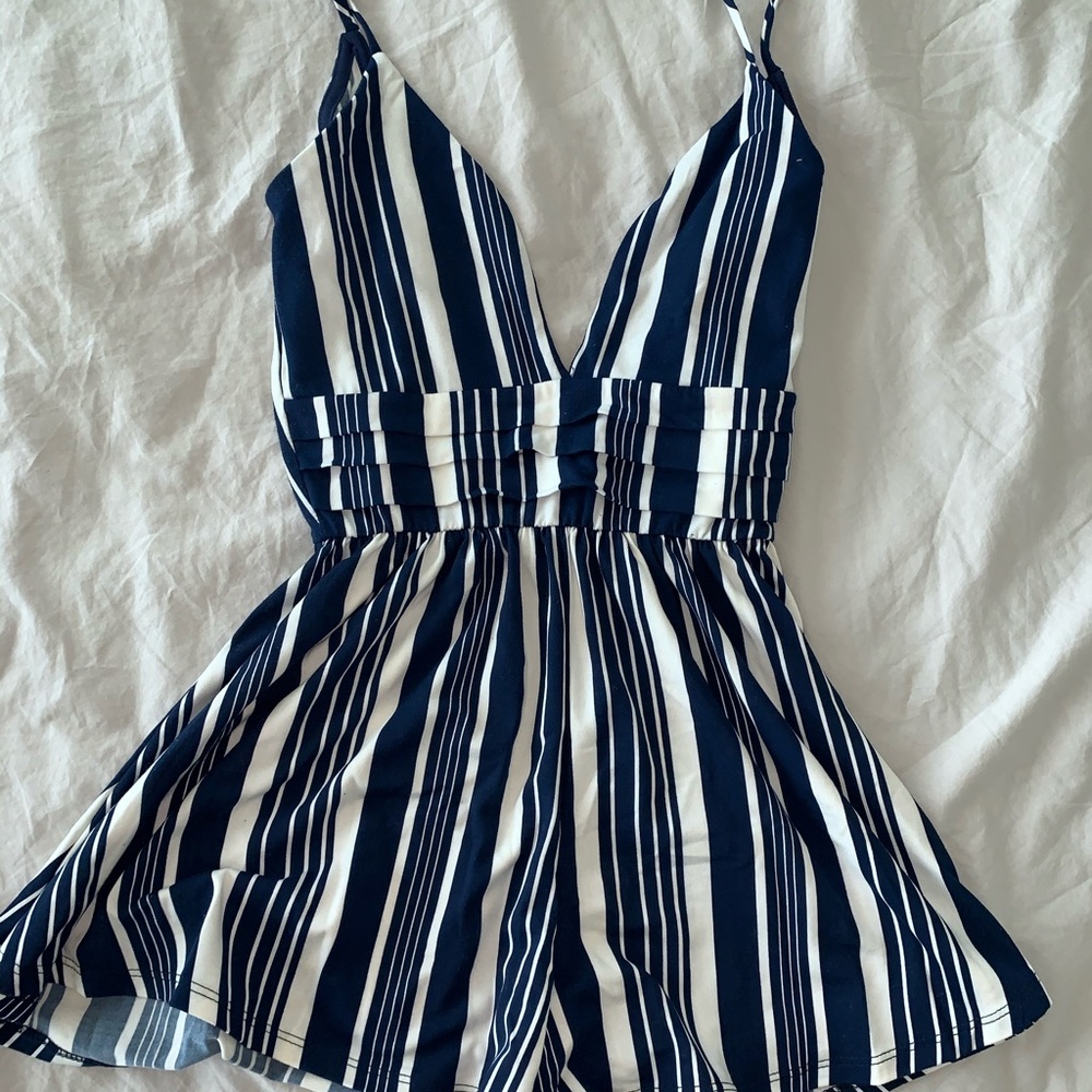 Striped Romper